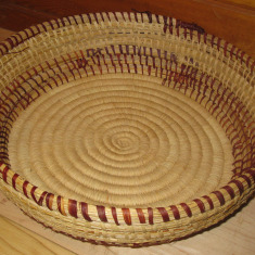 Large Flat Baskets